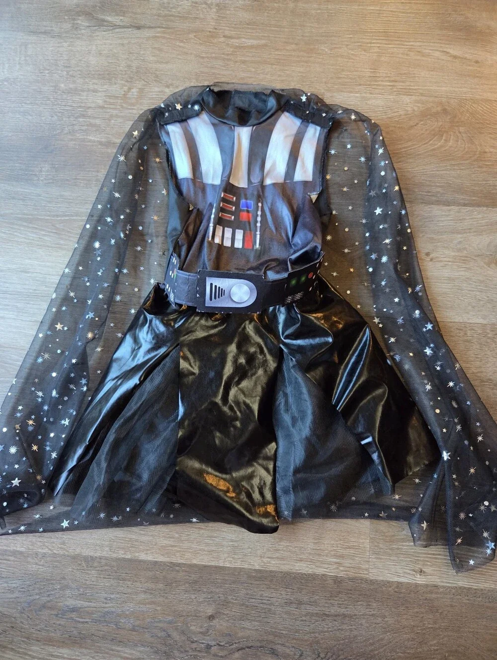 Kids Star Wars: A New Hope Darth Vader Dress Costume with Vader Mask size Small